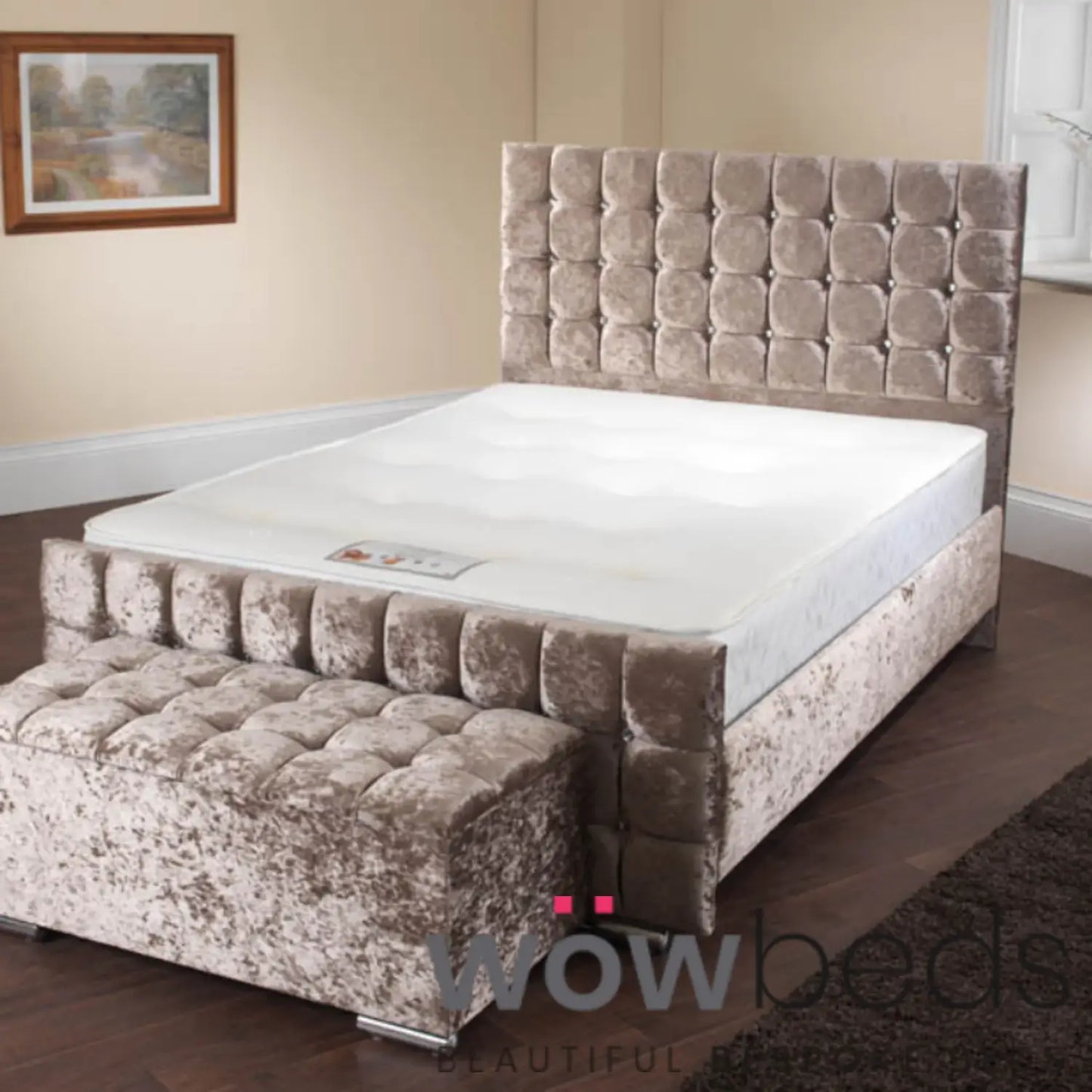 Grace Cubed Bed Frame