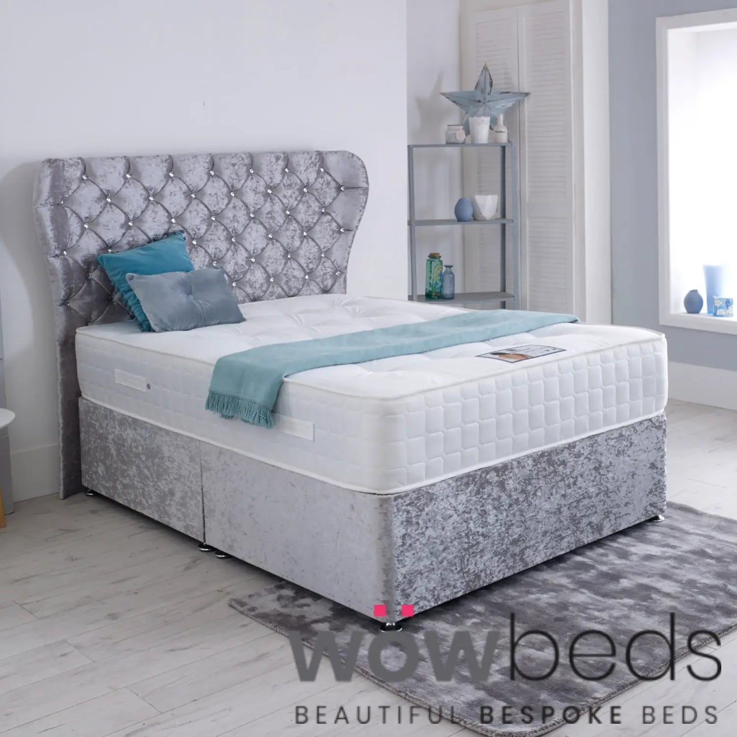 Impression Winged Divan Bed Set