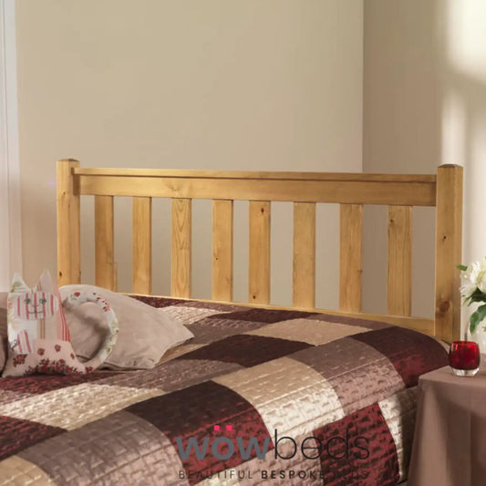 Shaker wooden headboard